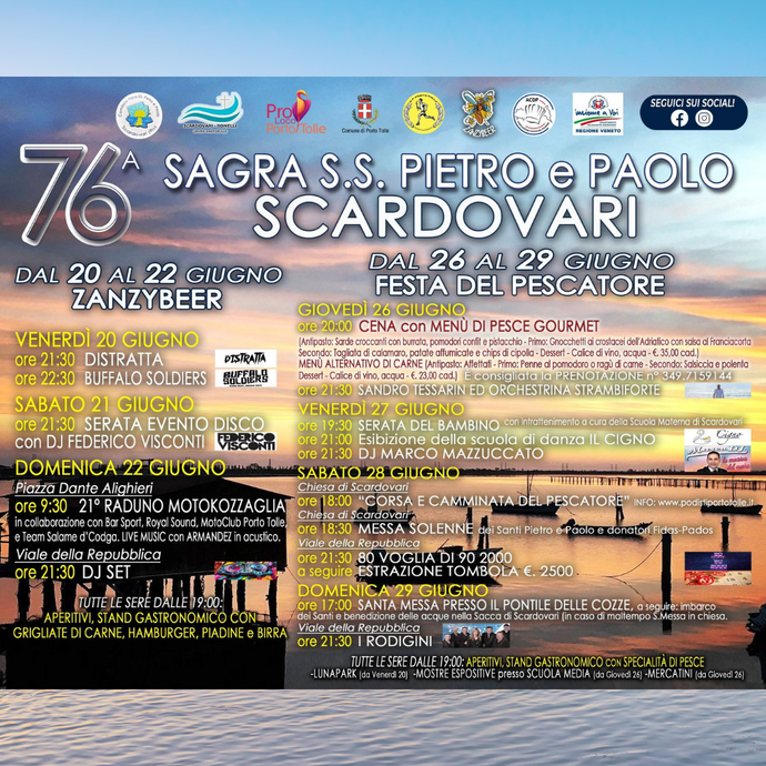 76^ Sagra S. S. Pietro e Paolo - Scardovari
