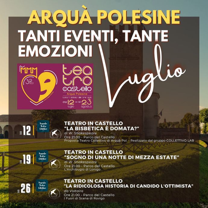 Eventi di Luglio - Arquà Polesine