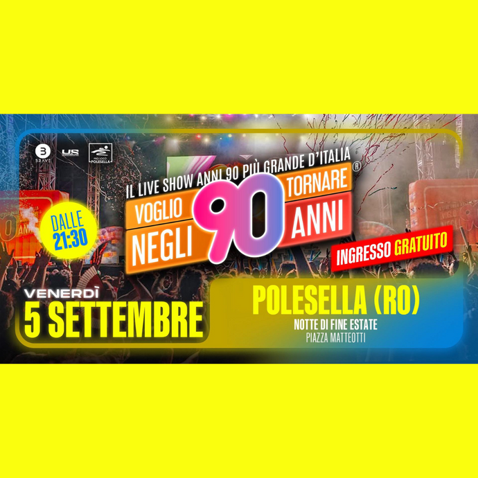 Voglio tornare negli anni '90 - Polesella