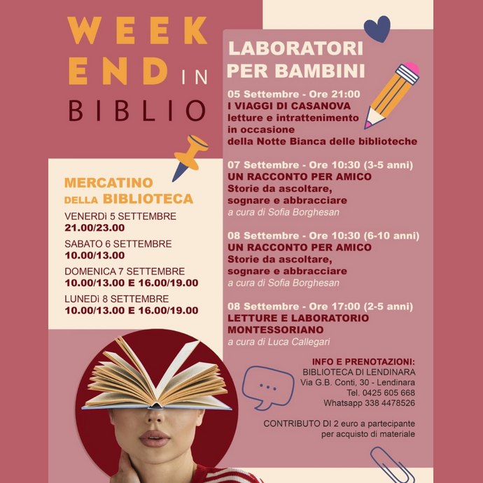 Weekend in Biblio - Lendinara