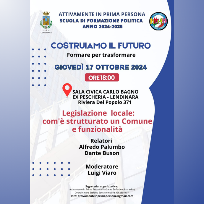 Costruiamo Il Futuro - Lendinara