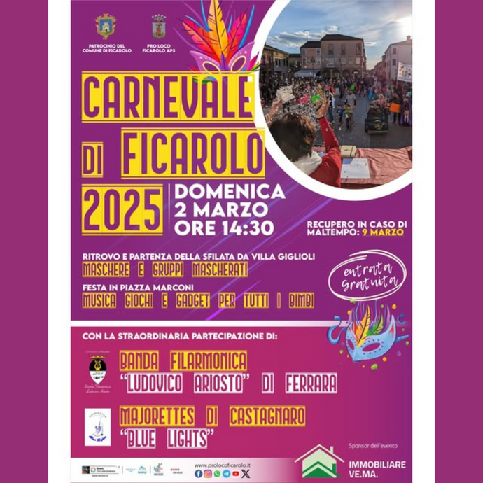 CARNEVALE DI FICAROLO 2025
