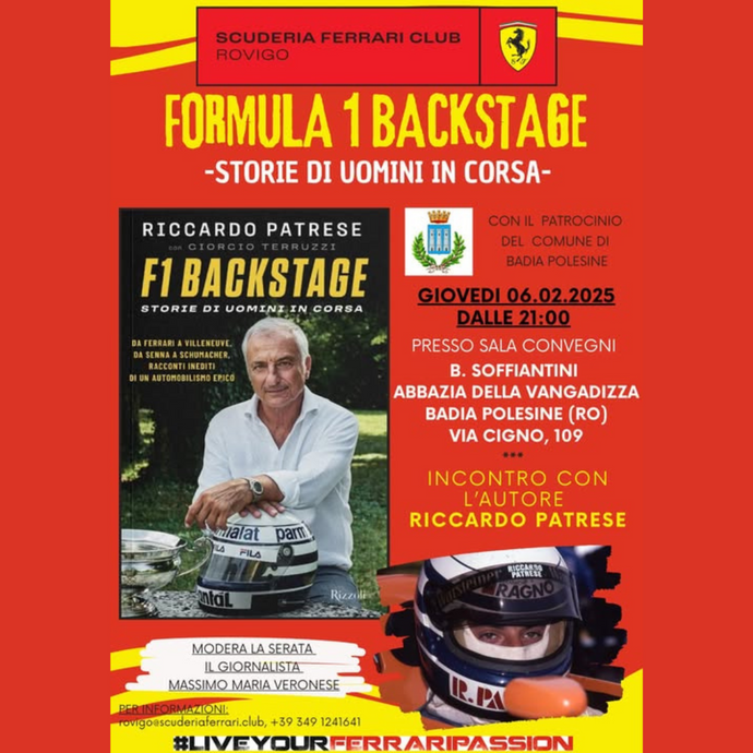 Formula 1 Backstage - Comune di Badia Polesine 🏎️