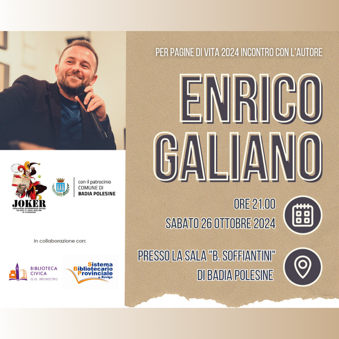 Enrico Galiano - Badia Polesine