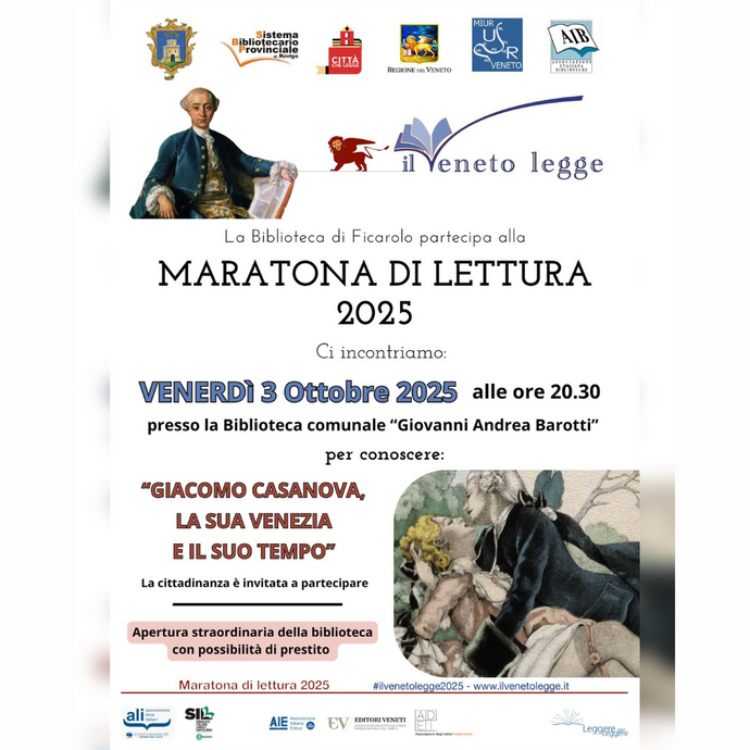 Maratona di lettura "Il Veneto legge" - Ficarolo
