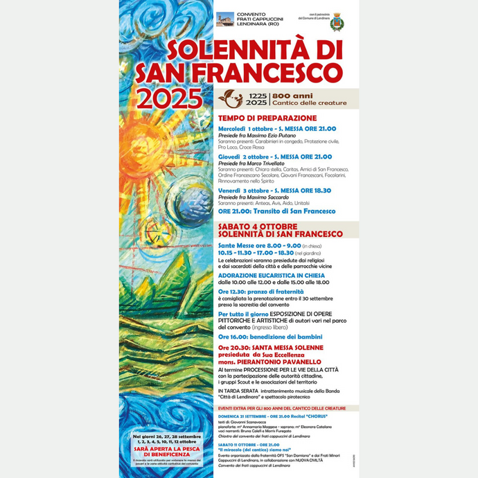 Solennità di San Francesco 2025 - Lendinara