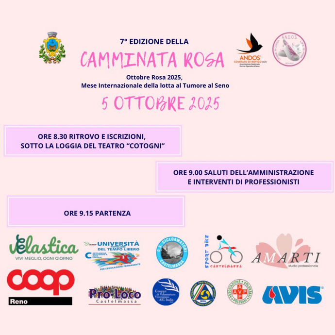 Donne in corsa: life is pink - Castelmassa
