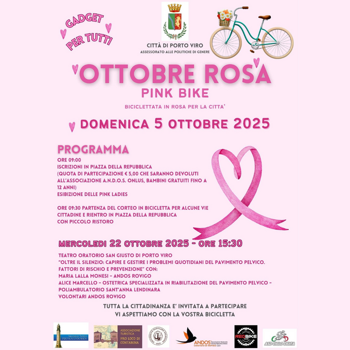 Pink Bike e Incontro "Oltre il Silenzio" - Porto viro