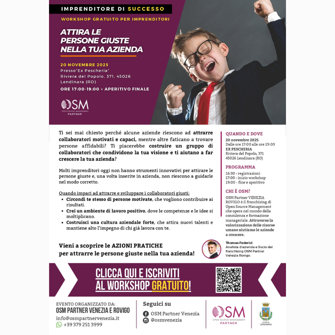 Workshop per imprenditori - Lendinara