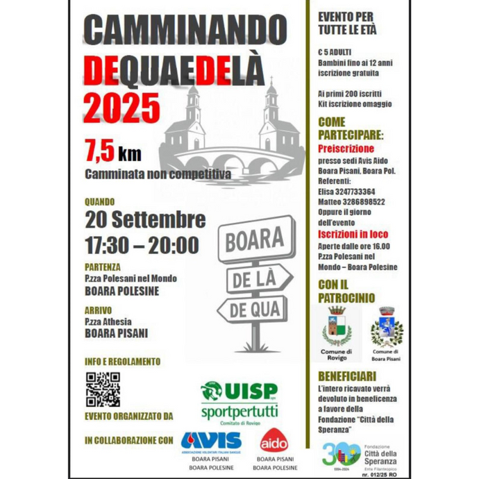 Camminando Dequaedelà 2025 - Lendinara