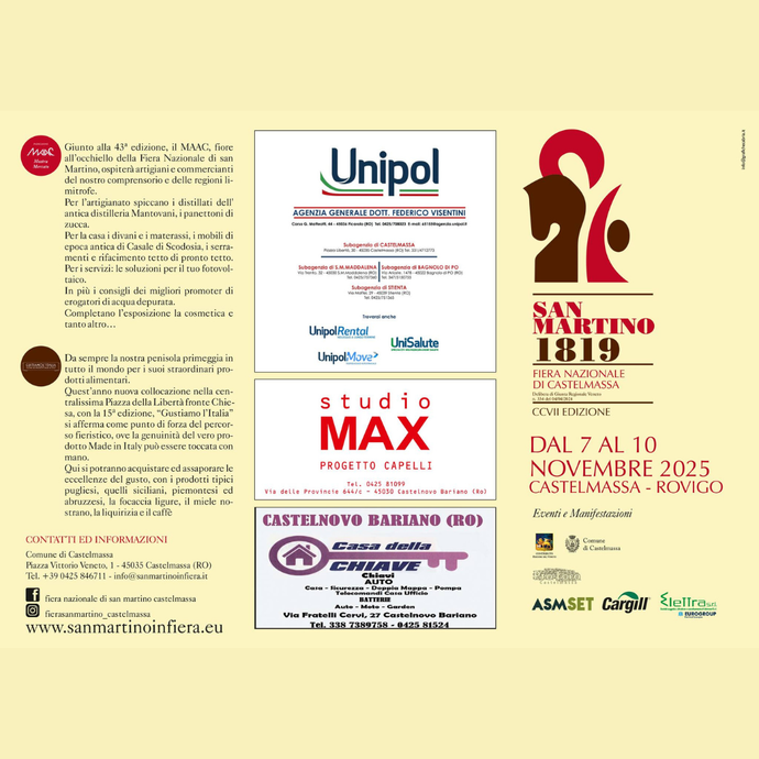 207ª Fiera Nazionale San Martino - Castelmassa