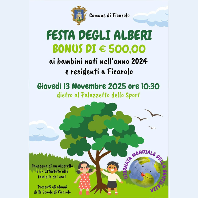 Festa degli alberi 2025 - Ficarolo