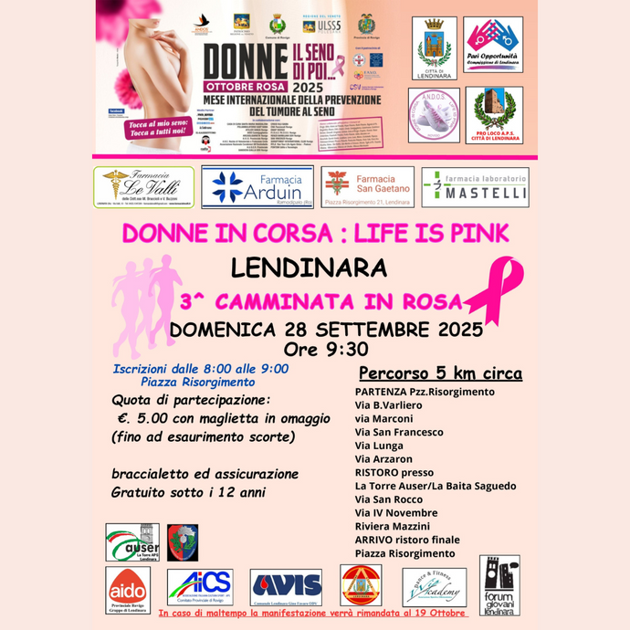 Donne in corsa: Life is pink - Lendinara