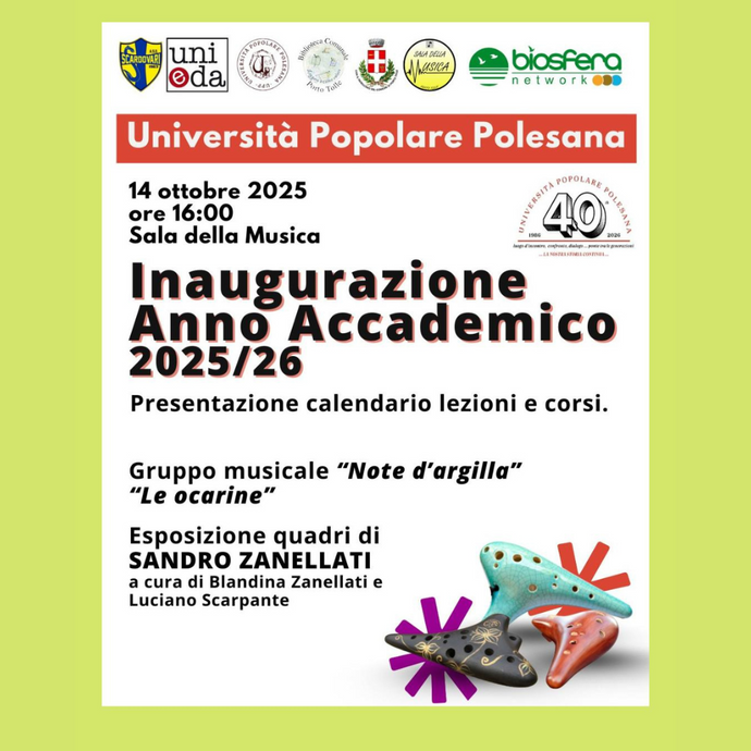 Inaugurazione anno accademico 2025/2026 - Porto Tolle