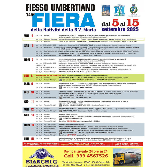 145esima Fiera - Fiesso Umbertiano