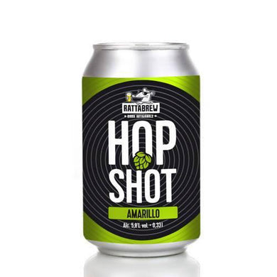 Birra Hop Shot Amarillo Lattina - ID&M