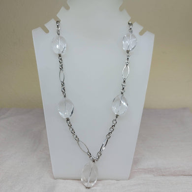 Collana Catena e Cristallo di Rocca - ID&M