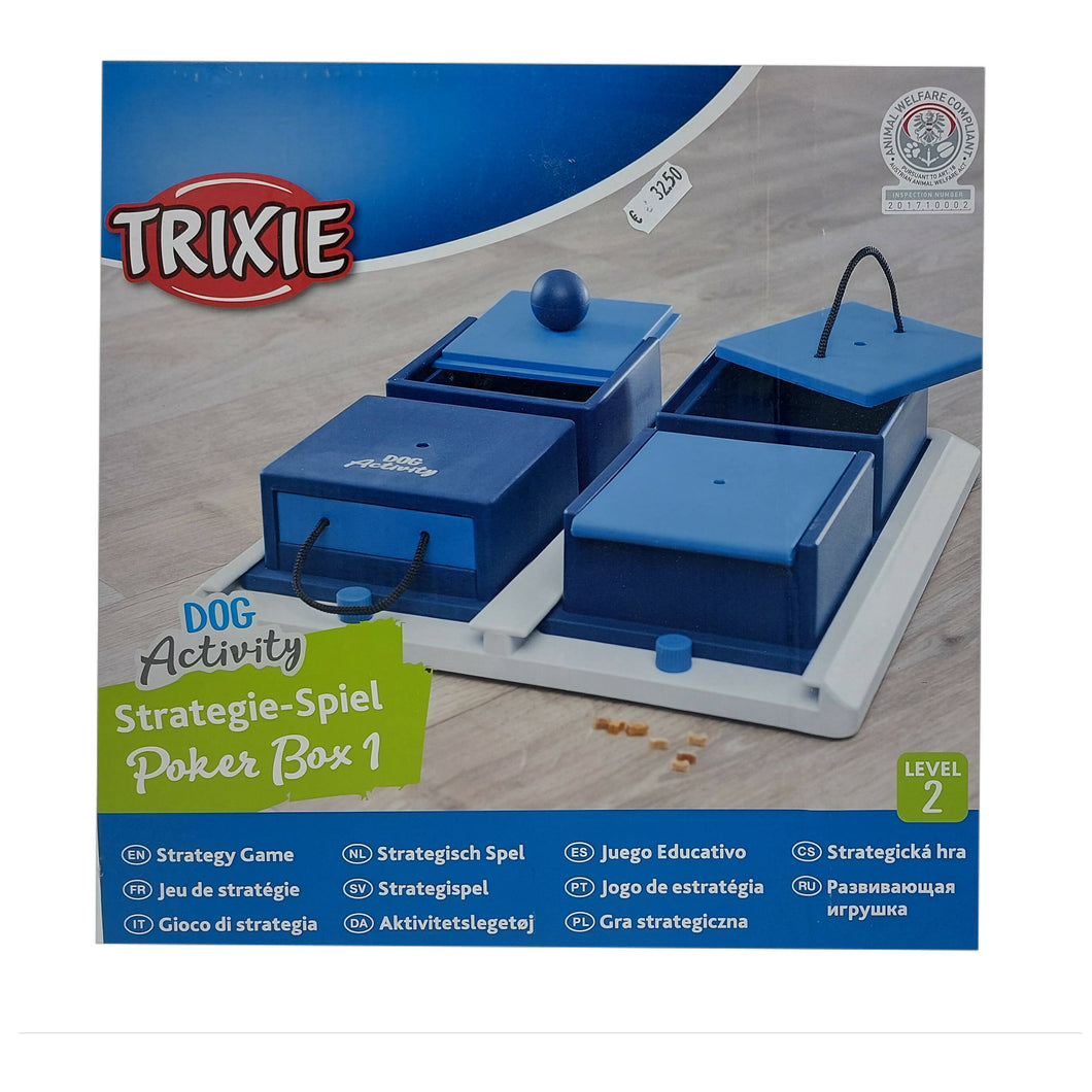 Gioco di strategia per cani Trixie Poker Box liv.2