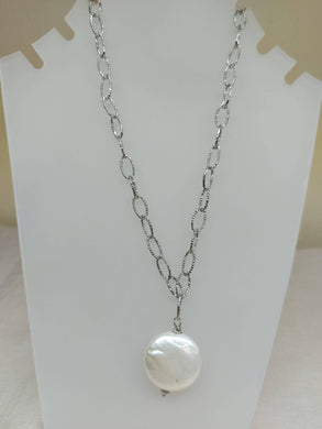 Collana girocollo ciondolo madreperla - ID&M