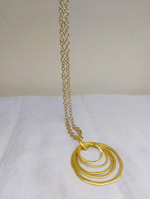 Collana lunga medaglione gold - ID&M