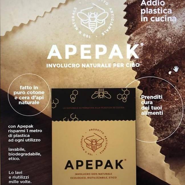 Apepak - Involucro Naturale per Alimenti in Cera d'Api MEDIO