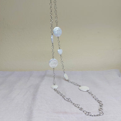 Collana catena e madreperle miste - ID&M