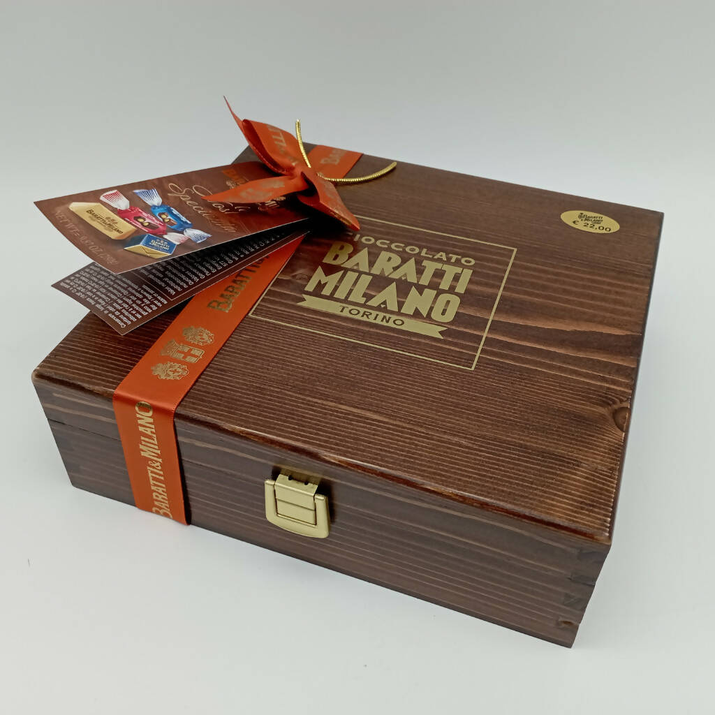 Cioccolatini Baratti & Milano confezione legno