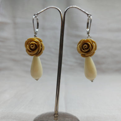 Orecchini rosa e perla - ID&M