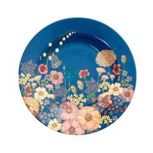 Carica l&#39;immagine nel visualizzatore di Gallery, Piatto Piccolo in Melamina motivo Flower Collage - ID&amp;M
